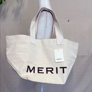 Cream Tote Bag with Sophisticated Matte Finish